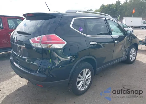 2015 Nissan Rogue Sv z USA, uszkodzony, nr VIN 5N1AT2MV5FC844678